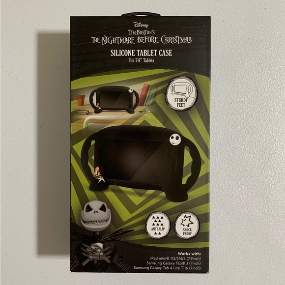Disney The Nightmare Before Christmas Silicone Tablet Case-New in Box - Picture 7 of 9